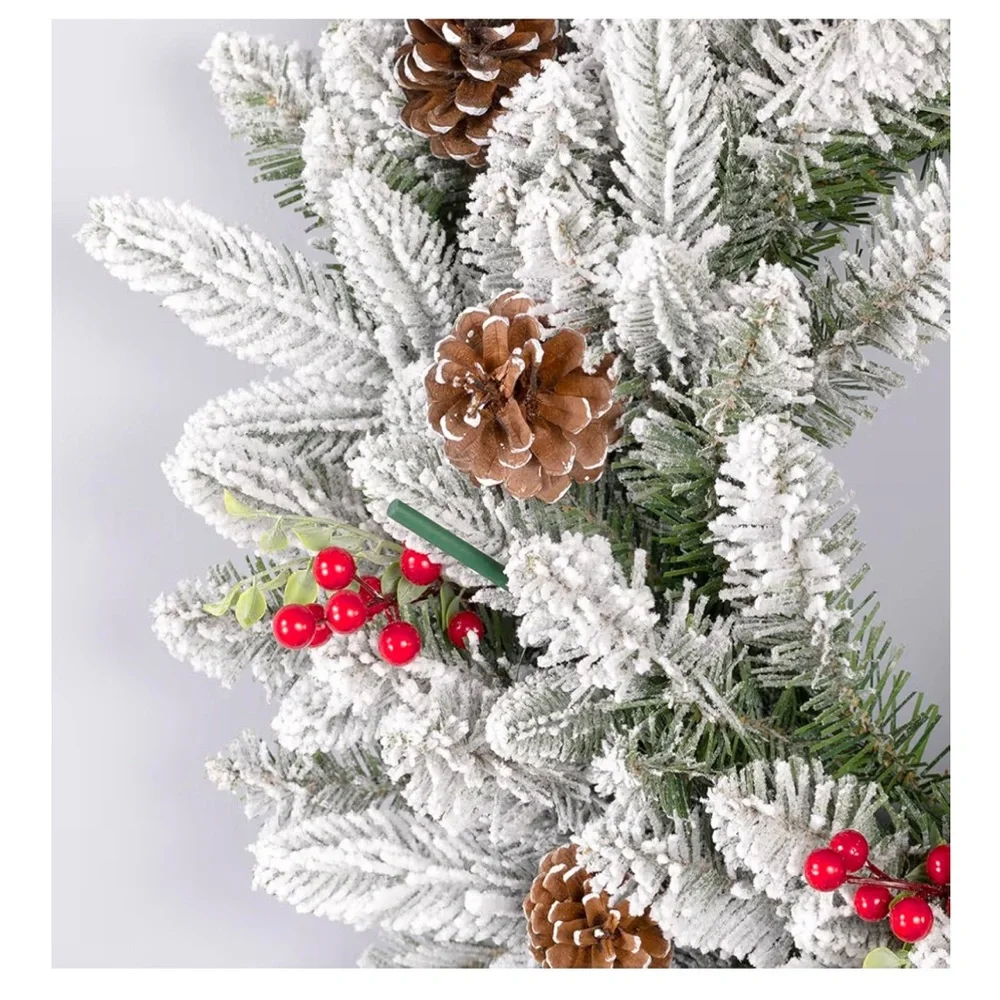 White Winter Fir Scented Ornaments, 3 packs, 18 ornaments, Christmas Tree Scent